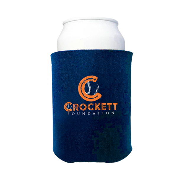 Crockett Foundation Beverage Koozie