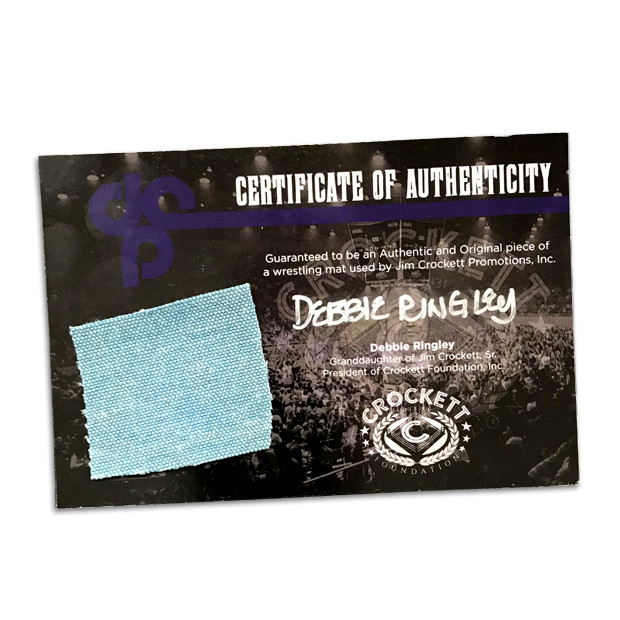 Authentic JCP Wrestling Mat