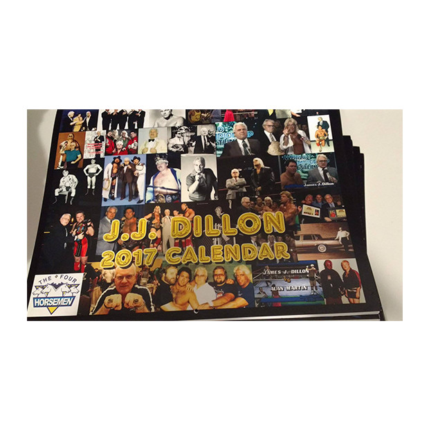 Autographed JJ Dillon 2017 Calendar